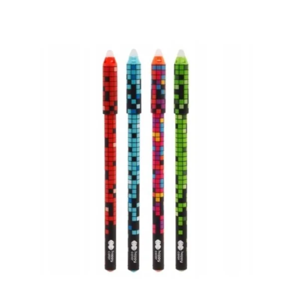 DŁUGOPIS WYMAZYWALNY PIXI BLOX 0,5MM NIEBIESKI HAPPY COLOR