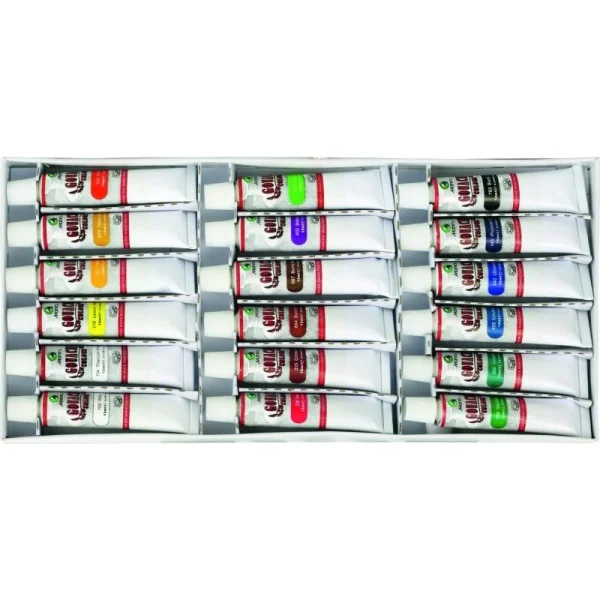 FARBY GWASZ 18X12ML 7318B 6901893420187