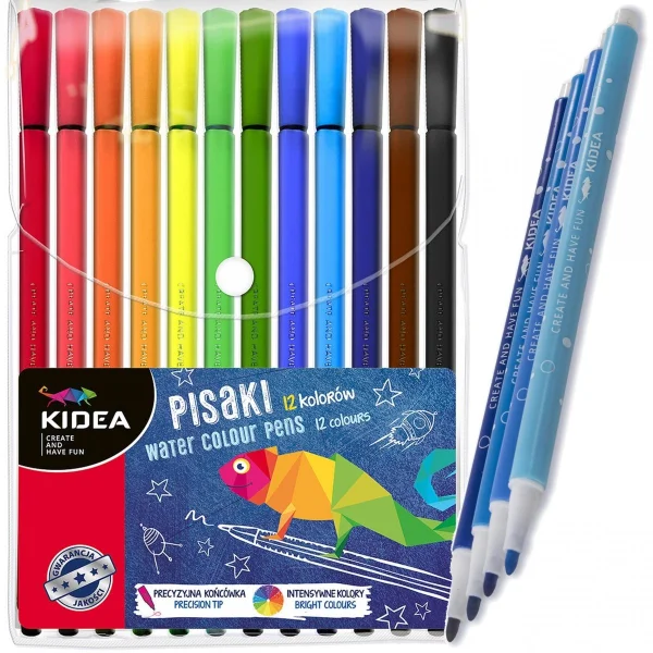 PISAKI W ETUI 12 KOL KIDEA