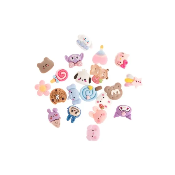 OZDOBY 3D 20 SZT CANDY DROPS CEOZ-213 DP CRAFT