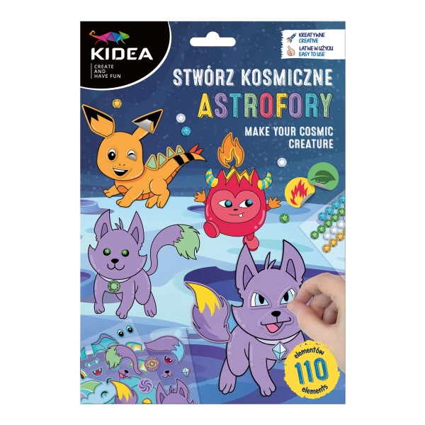 ZESTAW STWÓRZ KOSMICZNE ASTROFORY KIDEA HIT!!!