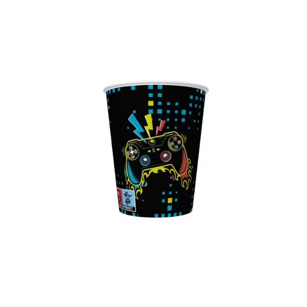 KUBECZKI PAPIEROWE DAISY POL-MAK 8SZT 250ML