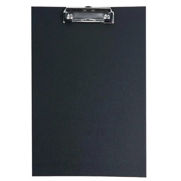 DESKA CLIPBOARD A4 PVC D.RECT BLACK LEVIATAN