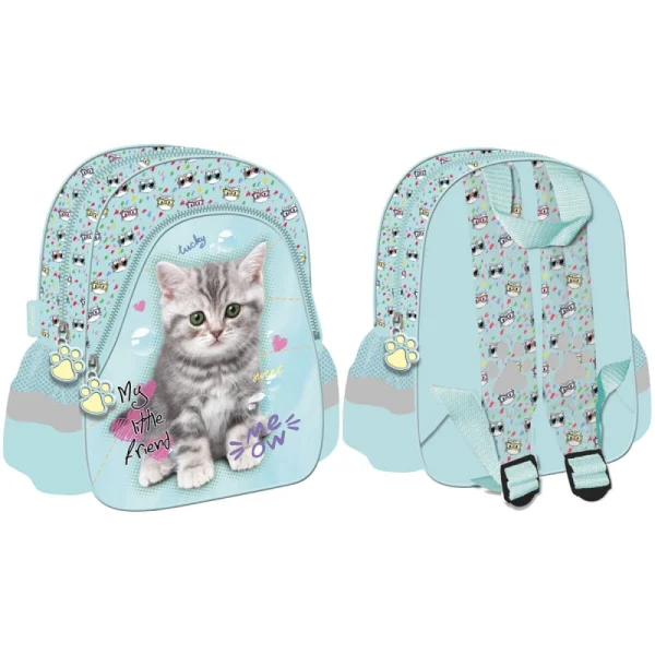 PLECAK PRZEDSZKOLNY MY LITTLE FRIEND MINT KITTY MAJEWSKI