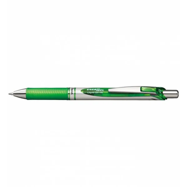 PIÓRO ŻELOWE KULKOWE ENERGEL 0,7 MM METAL TIP BL77 PENTEL LIME GREEN