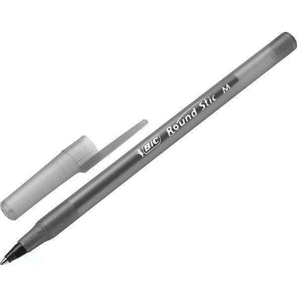 DŁUGOPIS ROUND STIC CZARNY BIC