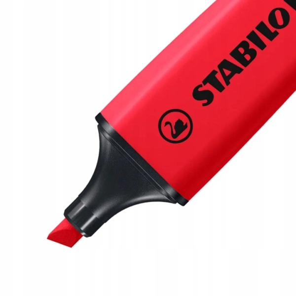 ZAKREŚLACZ STABILO BOSS 70/48 CZERWONY PRAWDZIWY