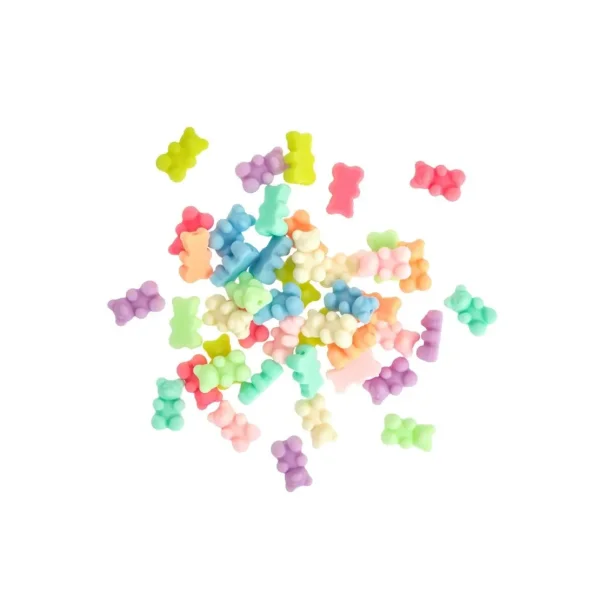 KORALIKI ALRYLOWE 45SZT MACARON BEARS GRKO-160 DP CRAFT