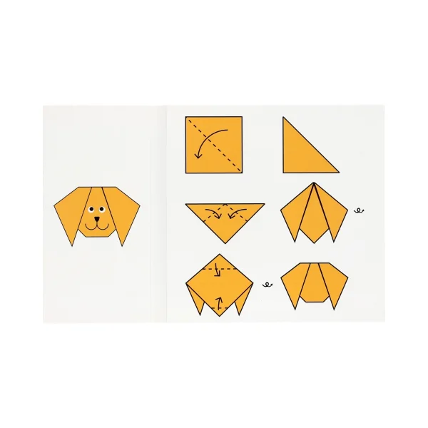 PAPIER DO ORIGAMI MIX 100 14X14 INTERDRUK