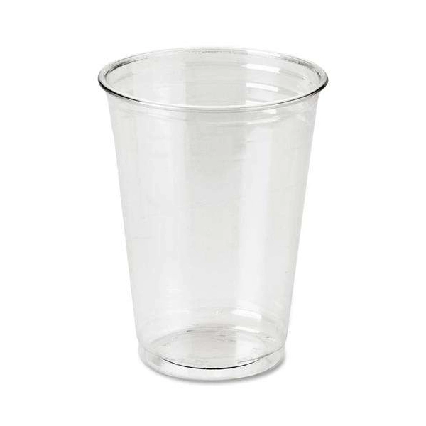 KUBEK PLASTIKOWY TRANSPARENTNY 400 ML 50 SZT