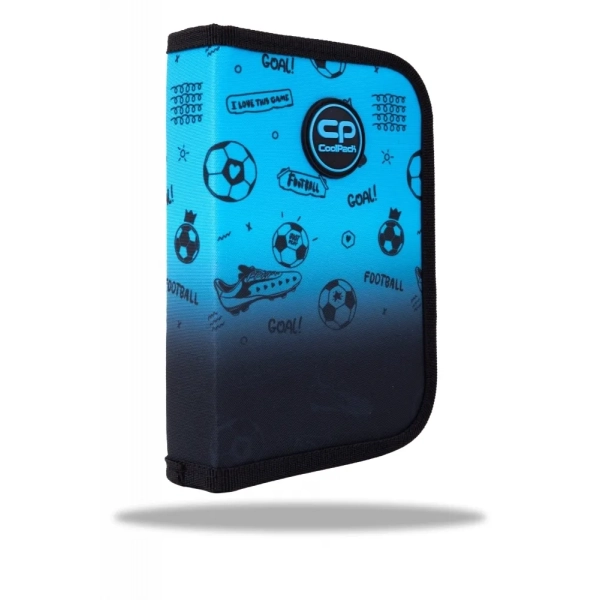PIÓRNIK JEDNOKLAPKOWY CLIPPER FOOTBALL 2T BLUE COOLPACK