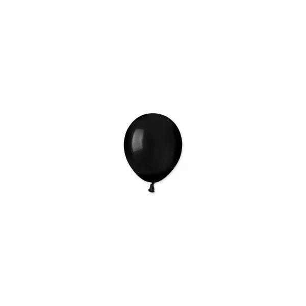 BALONY PASTEL 5" CZARNE 14 100SZT GODAN