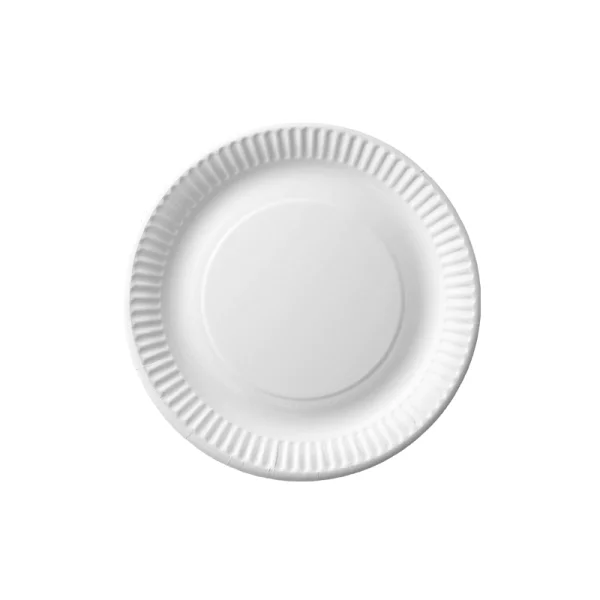 TALERZ PAPIEROWY BIAŁY 18CM 100 SZTUK