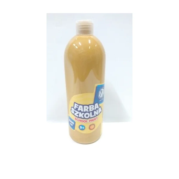FARBA SZKOLNA ASTRA 1000ML JASNOBRĄZOWA