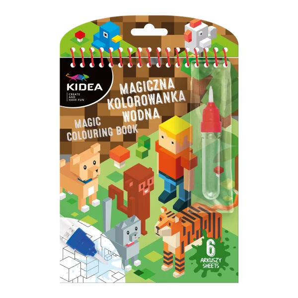 MAGICZNA KOLOROWANKA WODNA GAME KIDEA HIT!!!