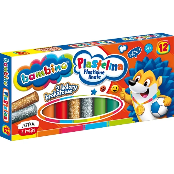PLASTELINA 12 KOL BAMBINO