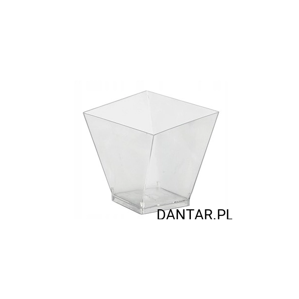 POJEMNIK NA PRZEKĄSKI FINGERFOOD TRAPEZ 120ML 20SZT