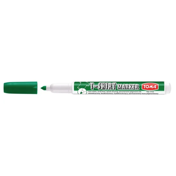 MARKER PERNAMENTNY T-SHIRT TO-744 TOMA ZIELONY