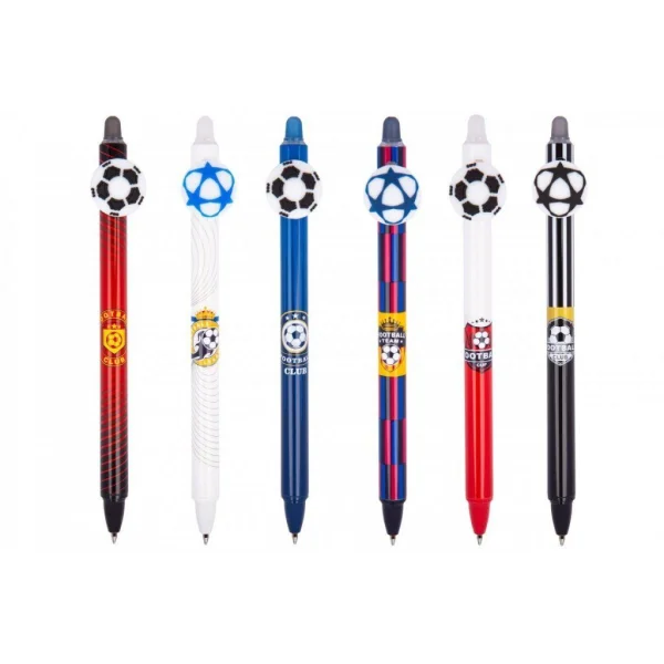 DŁUGOPIS AUTOMATYCZNY WYMAZYWALNU 0,5 MM FOOTBALL COLORINO