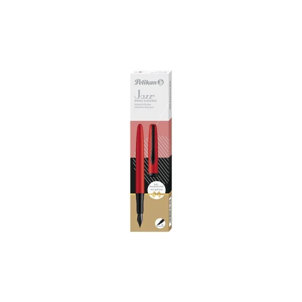 PIORO WIECZNE JAZZ NOBLE ELEGANCE RED ETUI PELIKAN