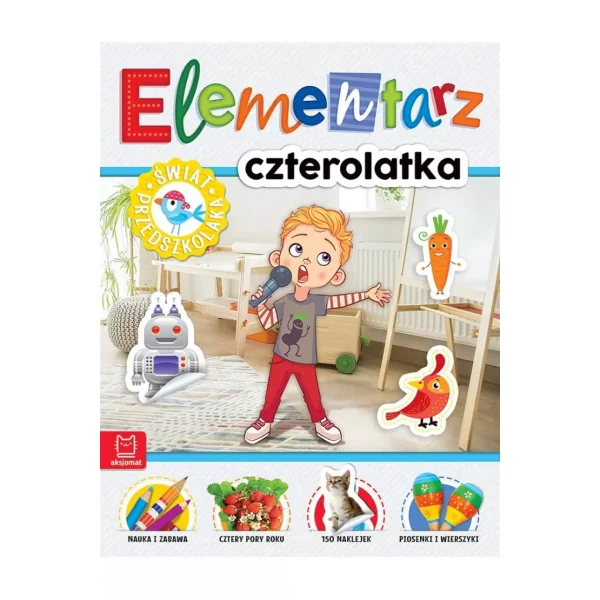 KSIĄŻECZKA ŚWIAT PRZEDSZKOLAKA ELEMENTARZ 4-LATKA AKSJOMAT