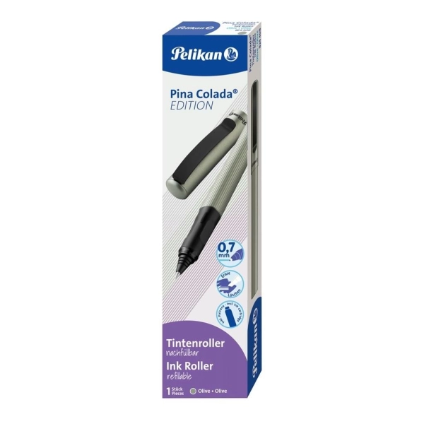 PIÓRO KULKOWE 0,7 MM PINA COLADA PELIKAN OLIVE METALLIC