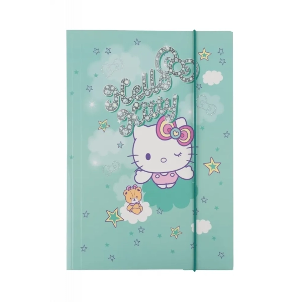 TECZKA Z GUMKĄ A4 HELLO KITTY WZÓR 2 COOLPACK