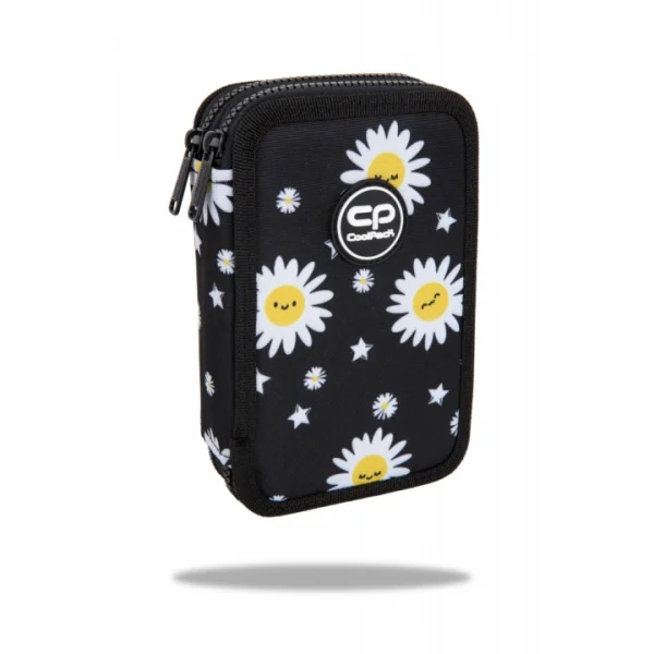 PIÓRNIK PODWÓJNY Z WYPOSAŻENIEM JUMPER 2 DAISY BLACK COOLPACK