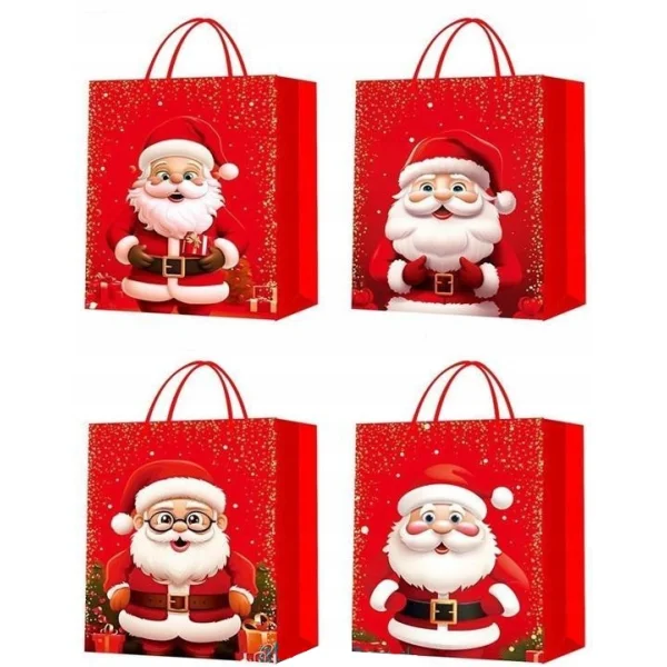 TOREBKA UPOMINKOWA ŚWIĄTECZNA WK 22429 M W&K 26x32x10 cm 1 SZTUKA MIX