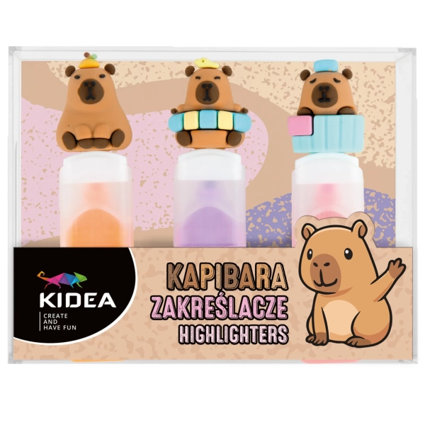 ZAKREŚLACZE KAPIBARA KIDEA