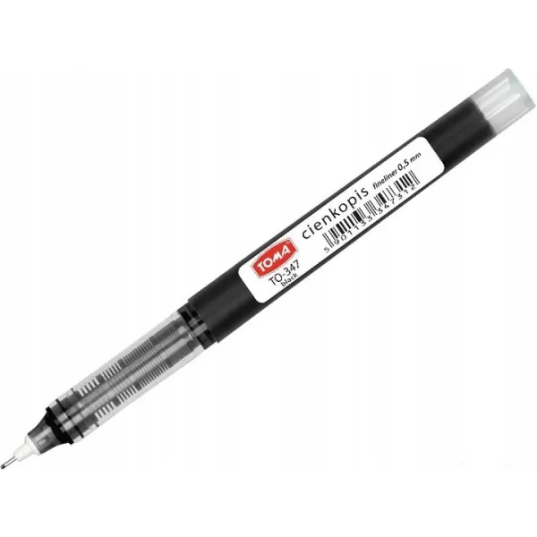 CIENKOPIS KAPILARNY F-LINER 0,5MM TO-347 TOMA ART CZARNY