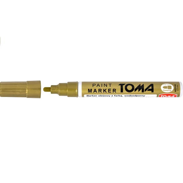 MARKER OLEJOWY GOLD MEDIUM TOMA