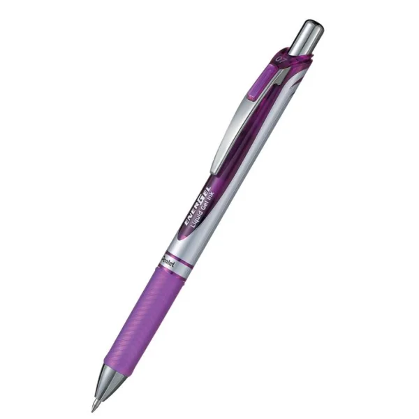 PIÓRO ŻELOWE KULKOWE ENERGEL 0,7 MM METAL TIP BL77 PENTEL VIOLET