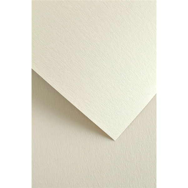 KARTON OZDOBNY CZERPANY KREMOWY 20 szt./op. 180 g/m2