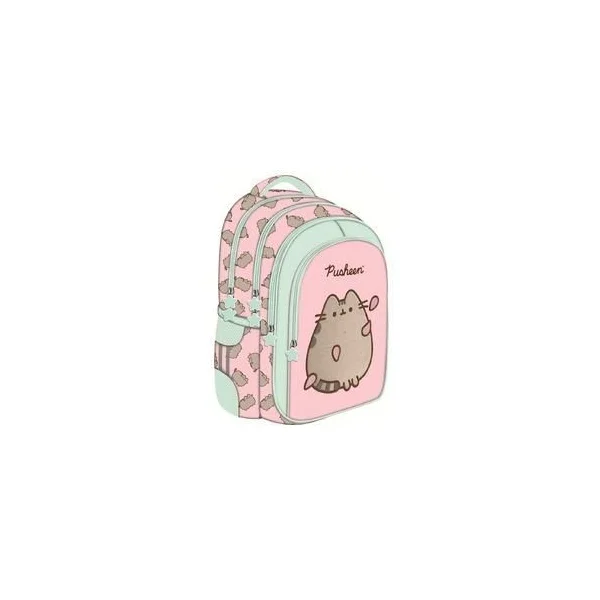 PLECAK 4-KOMOROWY PUSHEEN PINK BPL-58 ST.MAJEWSKI
