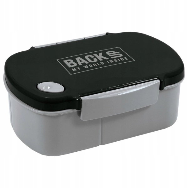 ŚNIADANIÓWKA CZARNO-SZARA BACKUP 7 MODEL B56