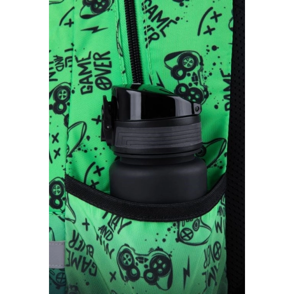 PLECAK SZKOLNY JERRY GAME OVER GRADIENT GREEN COOLPACK