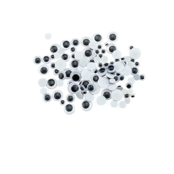 APLIKACJE OCZY SAMOPRZYLEPNE MIX 4,6,8,10MM RO4 BREWIS