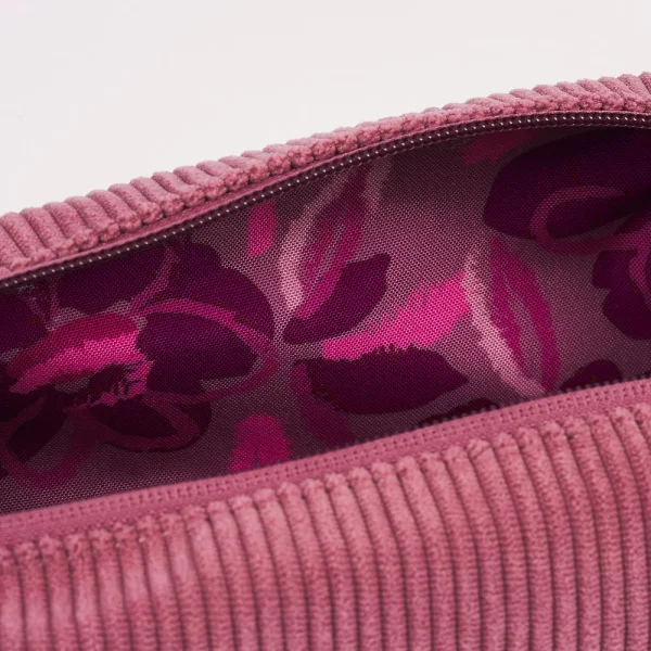 SASZETKA DUŻA OXFORD BLOOM CIEMNO RÓŻOWA