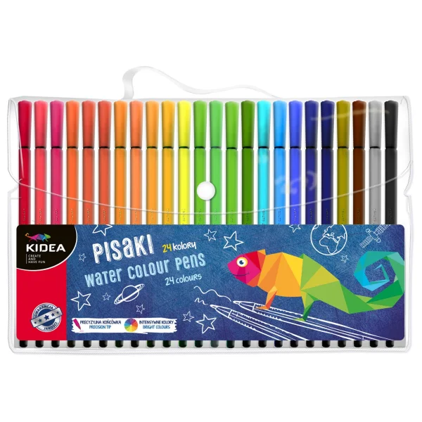 PISAKI W ETUI 24 KOL KIDEA