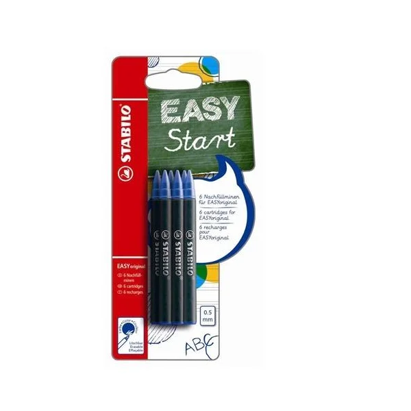 WKŁAD DO STABILO S MOVE EASY NIEBIESKI B-47374-10