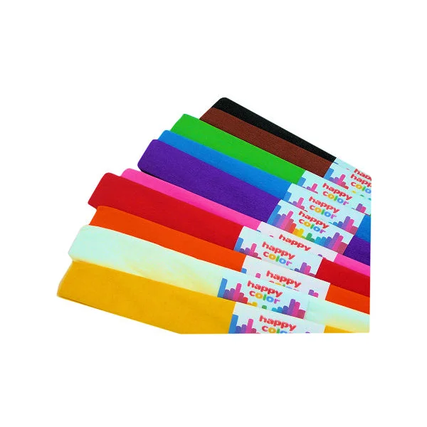 BIBUŁA MARSZCZONA 50X200CM HAPPY COLOR 4 POMARAŃCZOWY