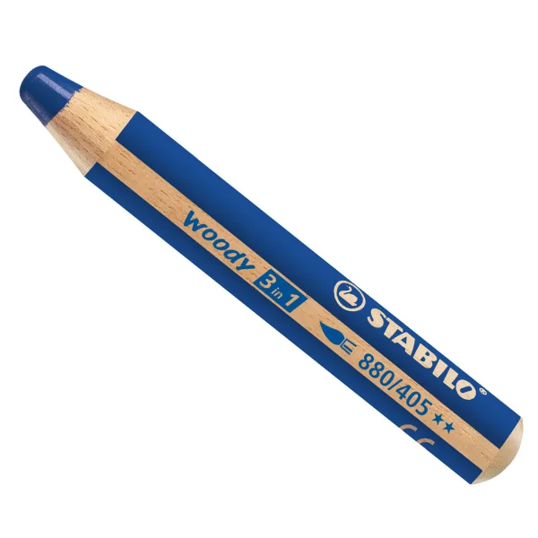 KREDKA WOODY 3 W 1 880/405 ULTRAMARYNA STABILO