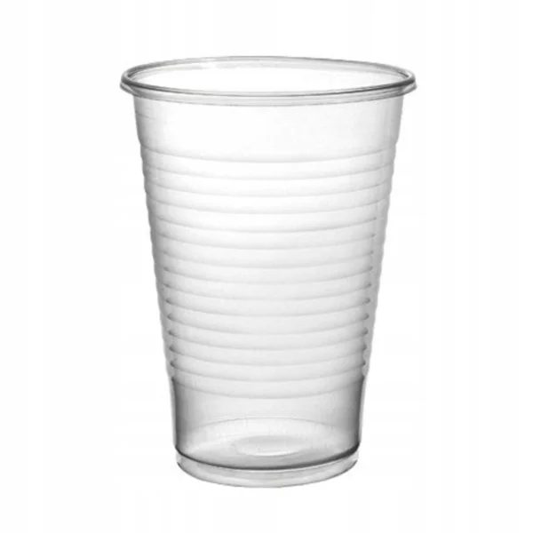 KUBEK PLASTIKOWY BIAŁY 200ML 100SZ