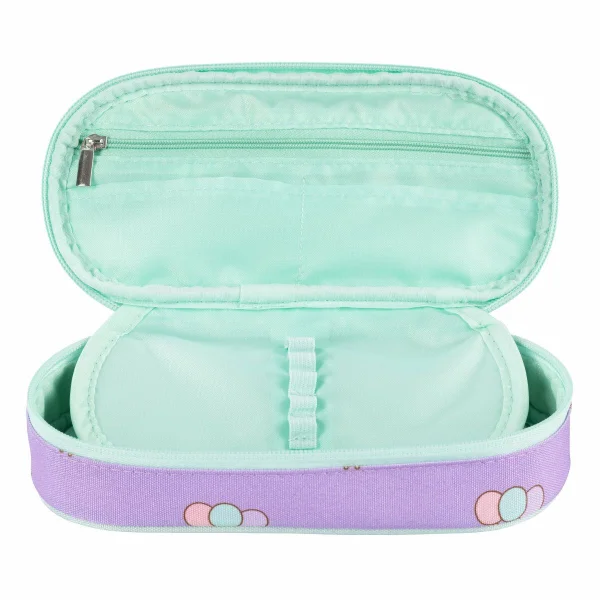 PIÓRNIK SASZETKA Z KLAPKĄ PUSHEEN VIOLET ST.MAJEWSKI