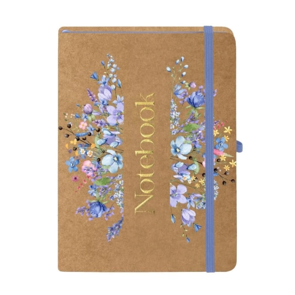 NOTES A5 KRATKA KRAFT BLUE ANTRA