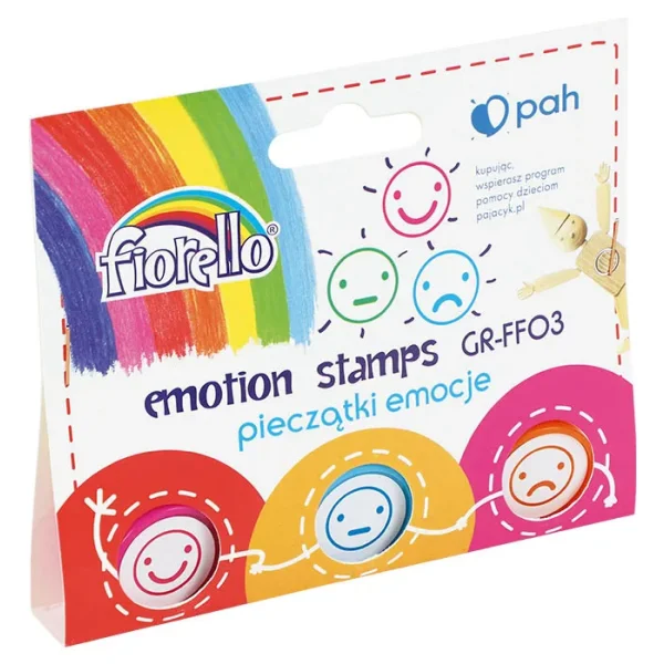 PIECZĄTKI EMOCJE 3SZT FIORELLO