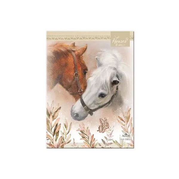 NOTES 9X12CM HORSES & ME ARGUS