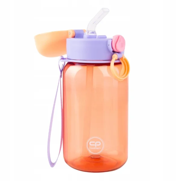 BIDON HUGO 500ML PEACH/PURPLE COOLPACK