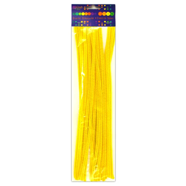 DRUCIKI KREATYWNE 30 CM 25SZT KSDR-016 ŻÓŁTE DP CRAFT